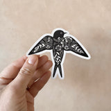 NEW 4” Bombproof Sticker: Blackbird