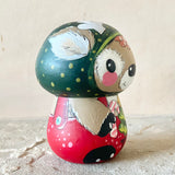 3.5” Evergreen Bonnet Reindeer