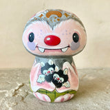 3.5” Gray/Pink Bat