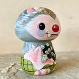 3.5” Gray/Pink Bat