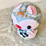 3.5” Gray/Pink Bat