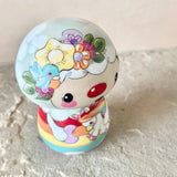 3.5” Cloud Bonnet Rainbow with Unicorn