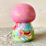 3.5” Pink Bonnet Unicorn with Narwhal