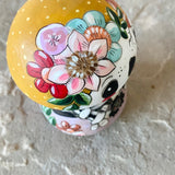 3.5” Ochre Bonnet Skeleton