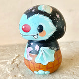 3.5” Black/Aqua Bat