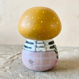 3.5” Ochre Bonnet Skeleton