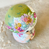 3.5” Lime Bonnet Cat