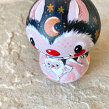 3.5” Black/Lavender Bat