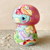 3.5” Pink Bonnet Unicorn with Narwhal