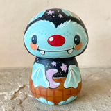 3.5” Black/Aqua Bat