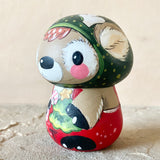 3.5” Evergreen Bonnet Reindeer