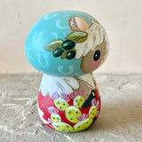 3.5” Turquoise Bonnet Pony