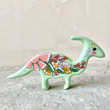 *Original* 4”w Dinosaur: Mint Green No. 2