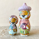 *Original* 2.75” Cheetah with an Ice Cream Cone