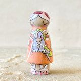 2” Animal Guardian: Peach Dragon