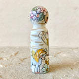 3” Birch Tree with Unicorn