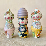 4” Mushroom Mama: Olive