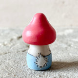 1.25” Raspberry Bonnet Bunny