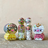 3” Mummy with Baby Jack-O-Lantern