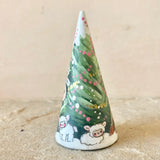 *Original* 3” Tree with Donkey, Cow, and Lambs