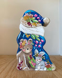 Reserved for Susan C: 5” Santa Claus with Celestial Friends