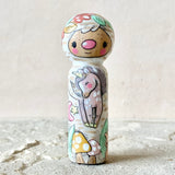 *Original* 3” Birch Tree holding Unicorn