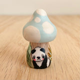 1.25” Tiny Mushroom: Panda Bear