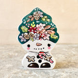 2.5” Archival Printed Jolly Friend: Snowman