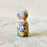 1.2” Tiny Wild Pony: Palomino Mama