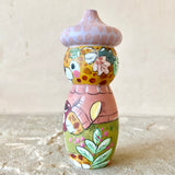 *Original* 4” Acorn Hat Cheetah with Coffee ☕️