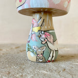 3.2” Magic Mushroom: Pink with Unicorns