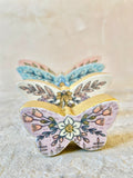 *Reproduction* 4pc Set of Butterflies 6”, 5”, 3.75”, 2.75”