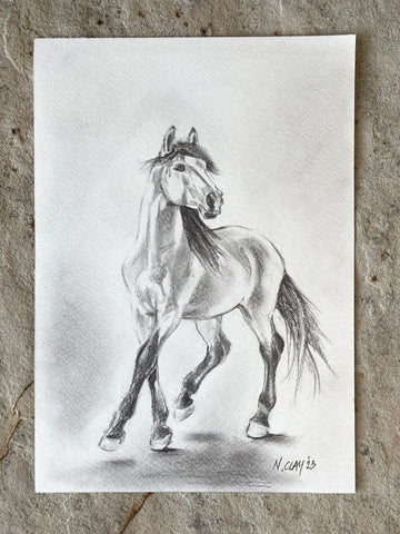 7x10” *Original* Horse #3