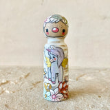 3” Birch Tree with Unicorn