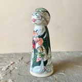 *Original* 5.5” Santa with Forest Animals: Evergreen