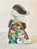 5” Santa Claus with Woodland Friends