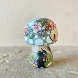 2.75” Forest Mushroom: Blue with Bears