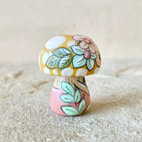1.4” Tiny Round Mushroom: Ochre Panda