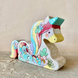 6”w Unicorn: Rainbow Mama