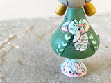 Copy of *Original* 2.75” Magnetic Clicques Doll: Girl with Elephant