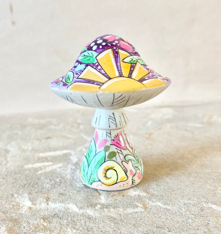 2.75” Galaxy Mushroom  (Lavender)