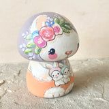 3.75” Lavender Bonnet Bunny