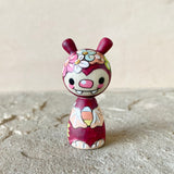 2” Magnetic Clicques Doll: Cranberry Bat