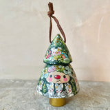 *Original* 4” Tree Ornament: Wolves and Birds