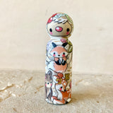 3.5” Birch Tree: Fox