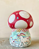 5” Jumbo Mushroom: Rainbow Unicorn Parade