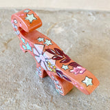 *Original* 3.5”w Dinosaur: Terra Cotta No. 1