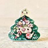 2.5” Archival Printed Jolly Friend: Christmas Tree