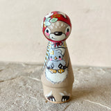 *Original* 3” Reindeer with Owlet