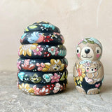 Set of 2: 3.75” Beehive Box + 2.75” Bear Mama